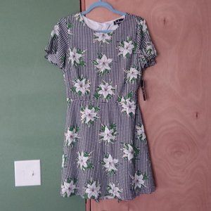 Lulu's Picnic Please Floral Print Dress Sz XL NWT